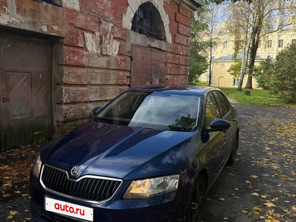 2013 Skoda Octavia III (A7), синий, 930000 рублей - вид 1