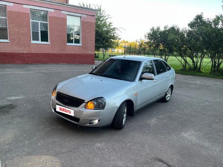 2014 Lada (ВАЗ) Priora I Рестайлинг, серебристый, 440000 рублей, вид 1