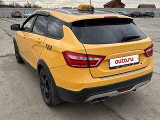 2021 Lada (ВАЗ) Vesta SW Cross I, жёлтый, 900000 рублей, вид 4
