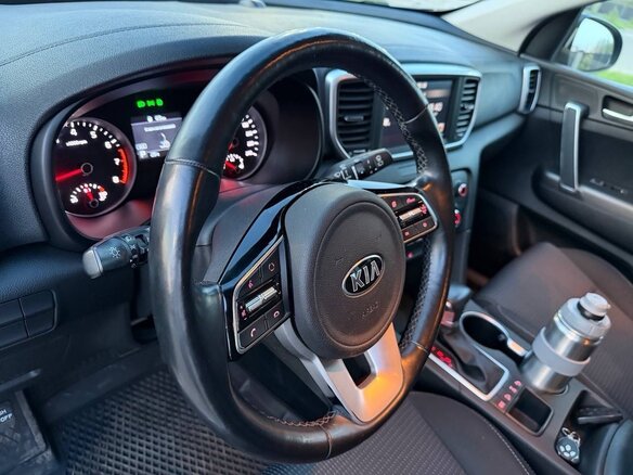 2021 Kia Sportage IV Рестайлинг, синий, 2490000 рублей - вид 37