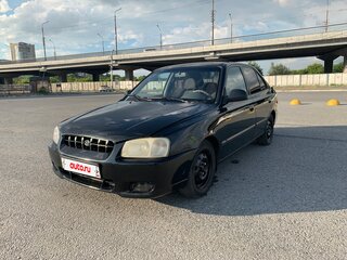 2000 Hyundai Accent II, чёрный, 270000 рублей, вид 1