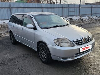 2001 Toyota Corolla Fielder IX (E120, E130), серый, 530000 рублей, вид 2