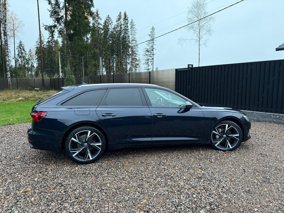2020 Audi A6 40 TDI V (C8), синий, 2690000 рублей - вид 3