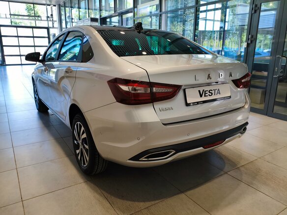2026 Lada (ВАЗ) Vesta I Рестайлинг (NG), серебристый - вид 4