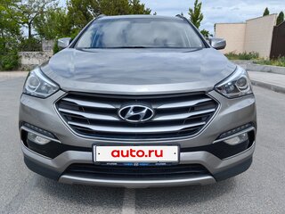 2016 Hyundai Santa Fe III Рестайлинг, серебристый, 2100000 рублей, вид 3