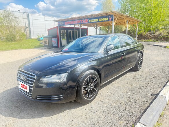2012 Audi A8 III (D4), чёрный, 2700000 рублей