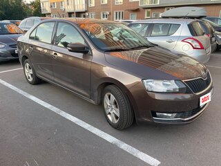 2019 Skoda Rapid I Рестайлинг, коричневый, 1380000 рублей, вид 2