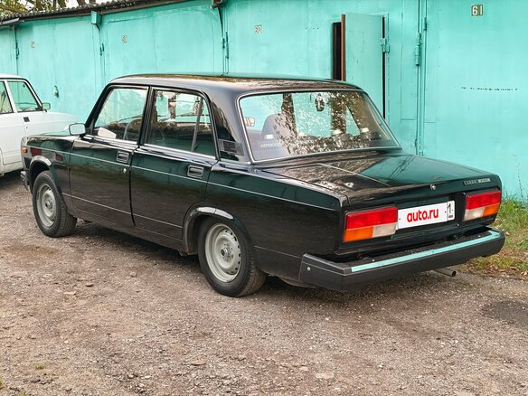 2010 Lada (ВАЗ) 2107, чёрный, 500000 рублей - вид 7