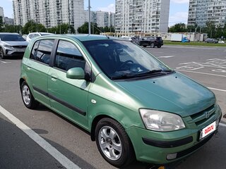 2004 Hyundai Getz I, зелёный, 374000 рублей, вид 4