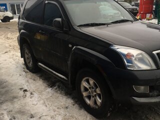2008 Toyota Land Cruiser Prado 120 Series Рестайлинг, чёрный, 3700000 рублей, вид 2