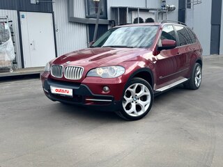 2008 BMW X5 3.0d II (E70), красный, 1740000 рублей, вид 2