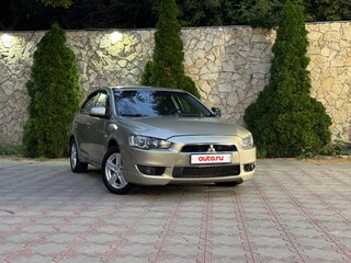 2008 Mitsubishi Lancer X, бежевый, 550000 рублей, вид 1