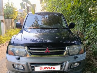 2002 Mitsubishi Pajero III Рестайлинг, синий, 870000 рублей, вид 1
