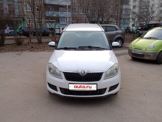 2013 Skoda Roomster I Рестайлинг, белый, 800000 рублей, вид 4