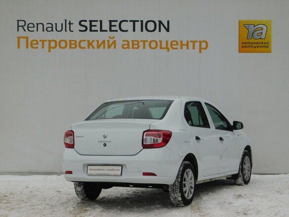 2018 Renault Logan II Рестайлинг, белый - вид 3