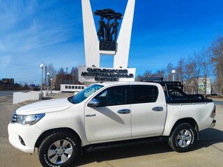 2018 Toyota Hilux VIII, белый, 4550000 рублей, вид 3