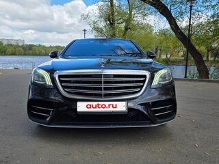 2018 Mercedes-Benz S-Класс 350 d Long VI (W222, C217) Рестайлинг, чёрный, 6200000 рублей, вид 4