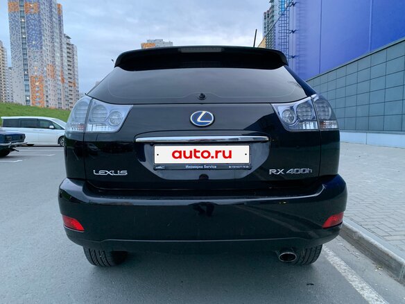 2008 Lexus RX 400h II Рестайлинг, чёрный, 1400000 рублей - вид 7