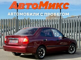 2011 Hyundai Accent ТагАЗ II, красный, 495000 рублей, вид 4