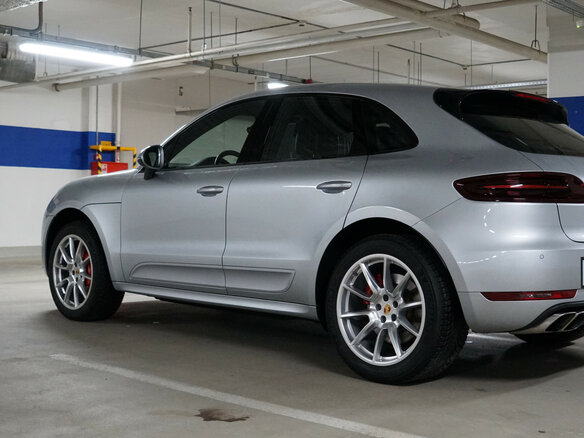 2015 Porsche Macan Turbo I, серебристый - вид 18