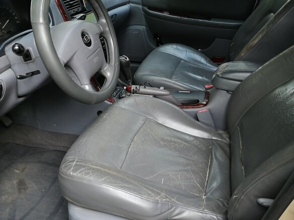 2004 Kia Magentis I Рестайлинг, бежевый - вид 6