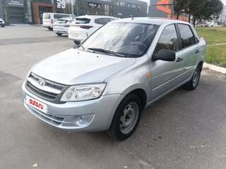 2012 Lada (ВАЗ) Granta I, голубой, 345000 рублей, вид 3