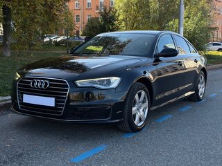 2015 Audi A6 IV (C7) Рестайлинг, чёрный, 2090000 рублей, вид 1