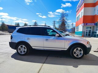 2005 BMW X3 30i I (E83), серебристый, 1000000 рублей, вид 2
