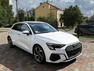 2023 Audi A3 Sportback 35 TFSI IV (8Y), белый, 2300000 рублей, вид 1