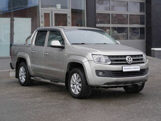 2012 Volkswagen Amarok Double Cab full-time I, бежевый, 1800000 рублей, вид 3