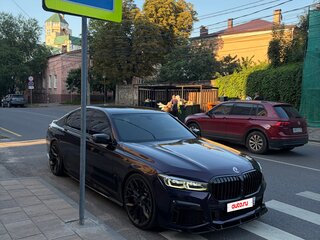 2019 BMW 7 серии 730d xDrive VI (G11/G12) Рестайлинг, фиолетовый, 6600000 рублей, вид 3