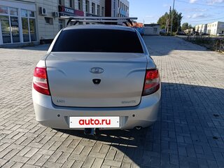 2014 Lada (ВАЗ) Granta I, серый, 360000 рублей, вид 4