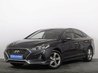 2018 Hyundai Sonata VII (LF) Рестайлинг, серый, 2199000 рублей, вид 2