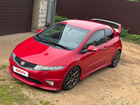 2008 Honda Civic Type R VIII, красный, 1050000 рублей