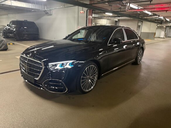 2026 Mercedes-Benz S-Класс 450 d Long 4MATIC VII (W223) Рестайлинг, чёрный, 25800000 рублей - вид 2