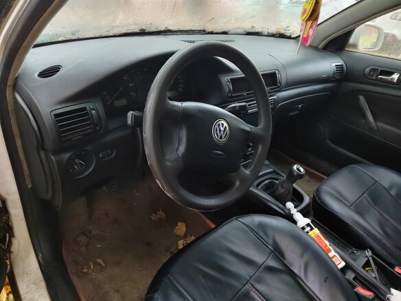 1999 Volkswagen Passat B5, белый - вид 5