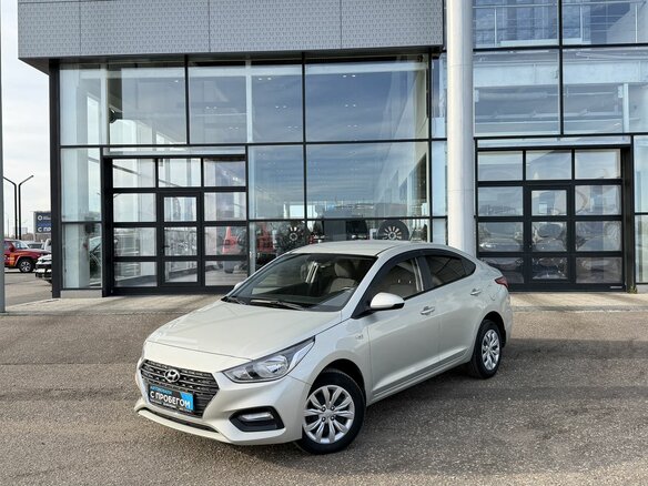 2019 Hyundai Solaris II, бежевый, 1345000 рублей