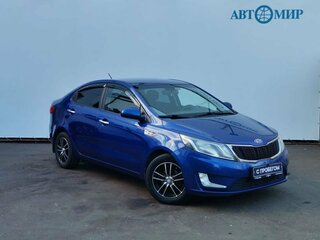 2012 Kia Rio 4-speed III, синий, 809000 рублей, вид 3