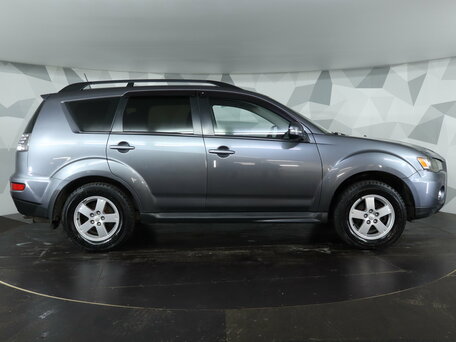 2011 Mitsubishi Outlander II Рестайлинг, серый, 979000 рублей, вид 4