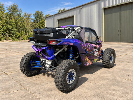 2022 BRP Can-Am Maverick X RS Turbo RR, фиолетовый, 2030000 рублей, вид 4