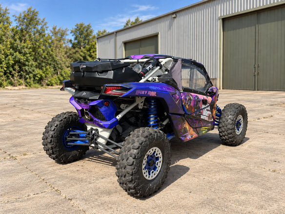 2022 BRP Can-Am Maverick X RS Turbo RR, фиолетовый, 2030000 рублей - вид 3