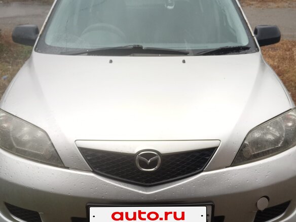 2003 Mazda Demio II (DY), серый, 130000 рублей