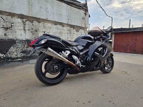 2014 Suzuki GSX 1300 R Hayabusa, чёрный, 860000 рублей, вид 2