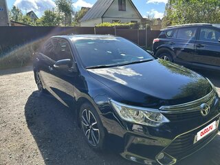 2017 Toyota Camry VII (XV50) Рестайлинг, чёрный, 2700000 рублей, вид 1
