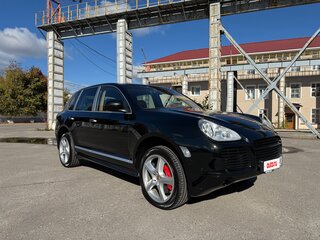 2006 Porsche Cayenne Turbo S I (955), зелёный, 1600000 рублей, вид 3