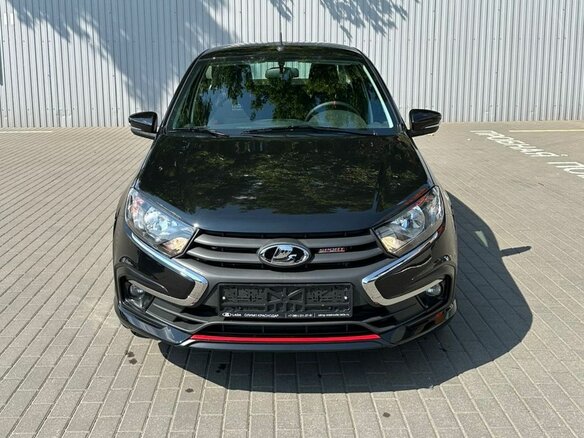 2026 Lada (ВАЗ) Granta Sport I Рестайлинг, чёрный, 1582000 рублей - вид 1
