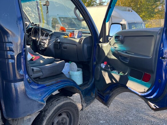 2011 Kia Bongo, синий, 700000 рублей - вид 4
