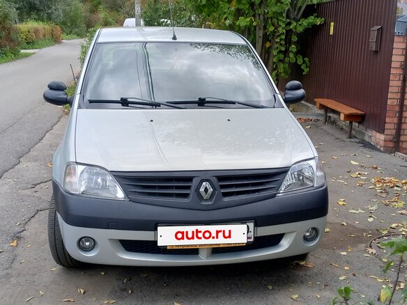 2007 Renault Logan I, серый - вид 2