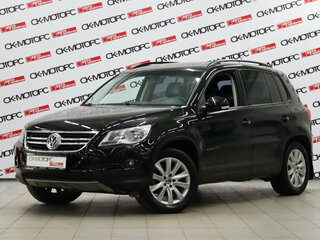 2010 Volkswagen Tiguan I, чёрный, 1015170 рублей, вид 1