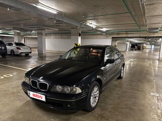 2002 BMW 5 серии 525i IV (E39) Рестайлинг, чёрный, 795000 рублей, вид 2